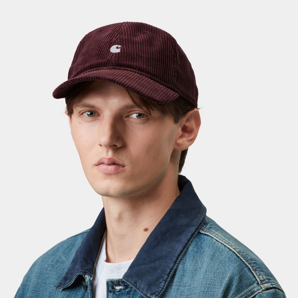 Carhartt WIP Harlem Cap - Amarone/White
