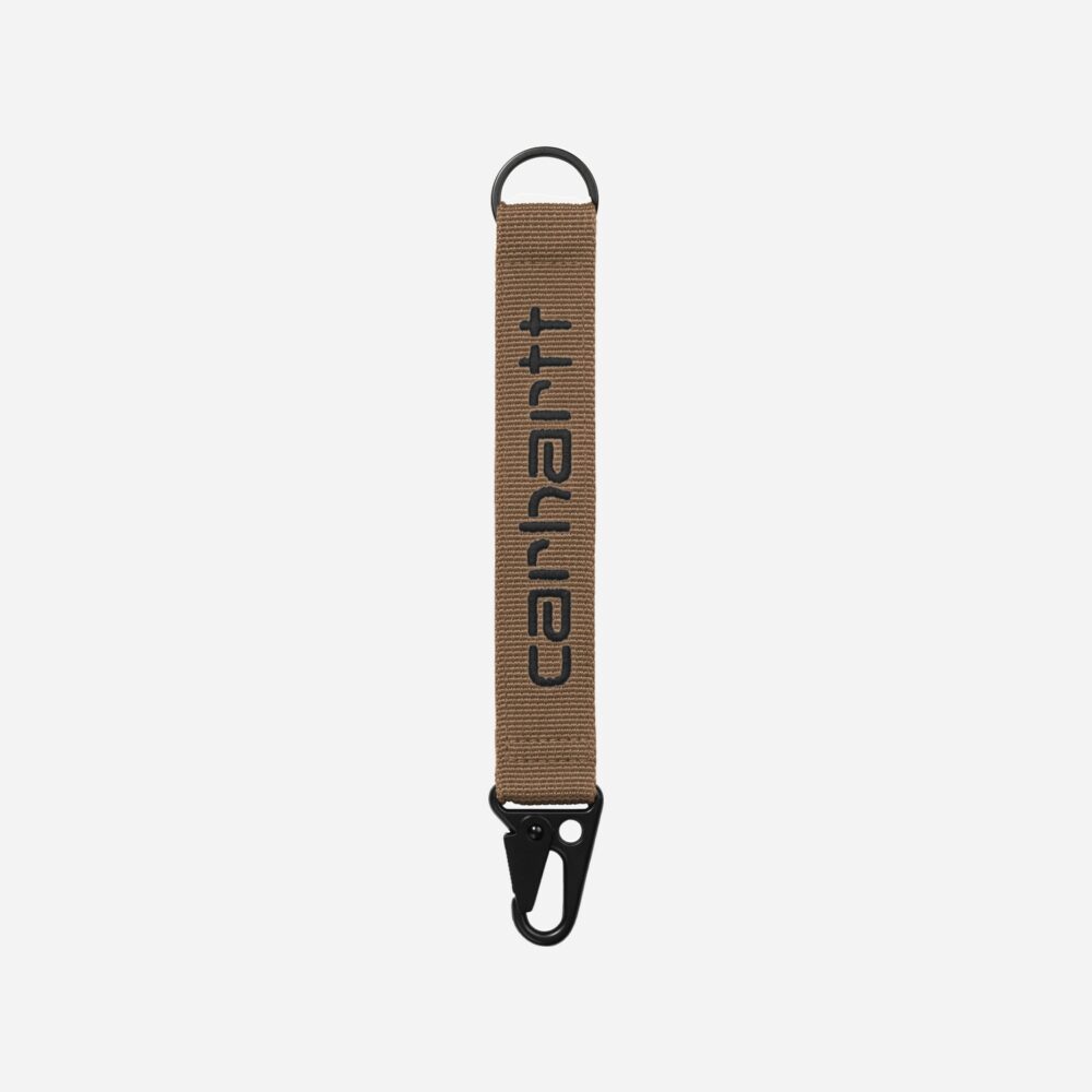 Carhartt WIP Jaden Keyholder - WIP Hamilton Brown/Black Carhartt WIP Jaden Keyholder - WIP Hamilton Brown/Black
