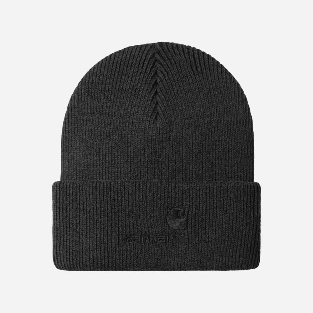 Carhartt WIP Lambert Beanie - Black/Moon Wash Carhartt WIP Lambert Beanie - Black/Moon Wash