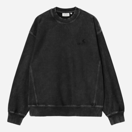 Carhartt WIP Lambert Sweatshirt - Black/Moon Wash Carhartt WIP Lambert Sweatshirt - Black/Moon Wash