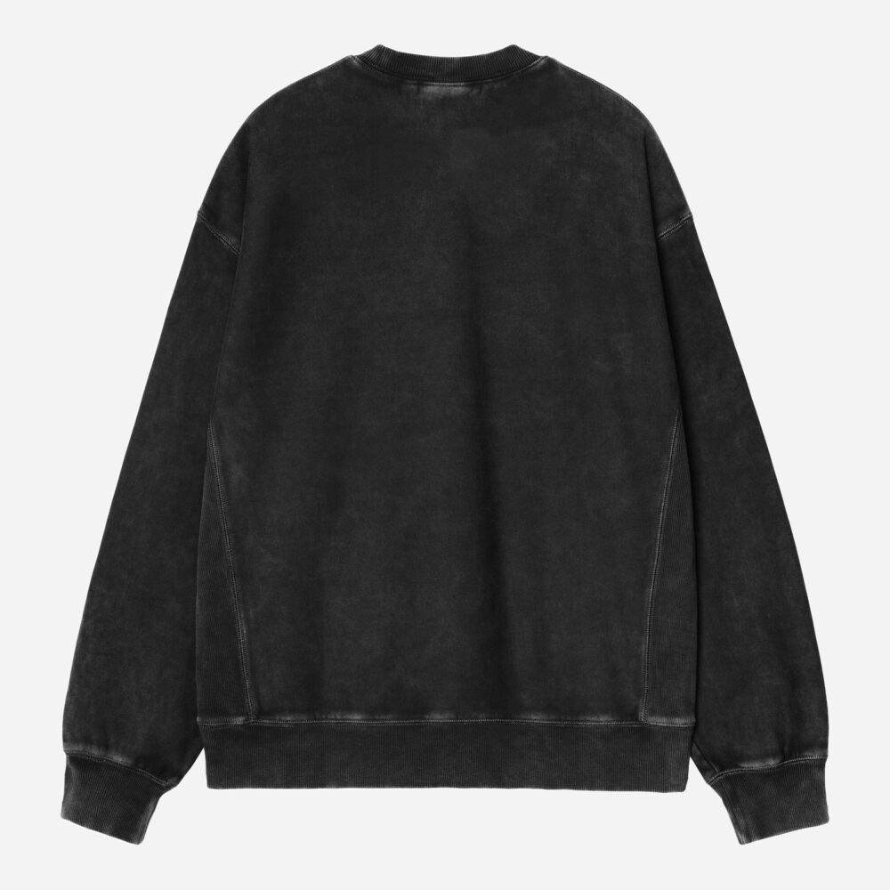 Carhartt WIP Lambert Sweatshirt - Black/Moon Wash Carhartt WIP Lambert Sweatshirt - Black/Moon Wash