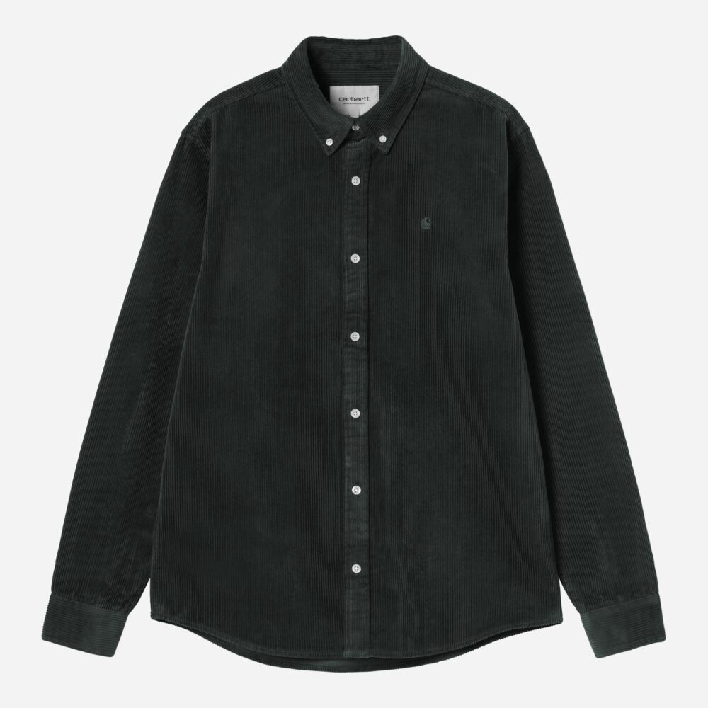 Carhartt WIP Madison Cord Shirt - Raven Carhartt WIP Madison Cord Shirt - Raven