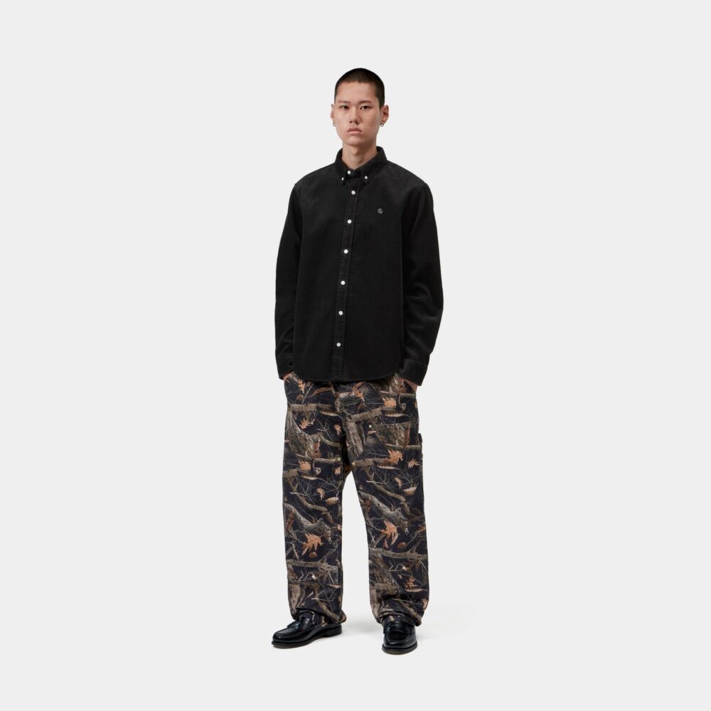 Carhartt WIP Madison Cord Shirt - Soot