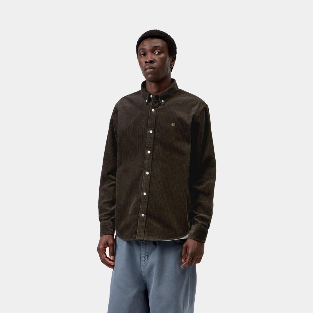 Carhartt WIP Madison Cord Shirt - Tobacco Carhartt WIP Madison Cord Shirt - Tobacco