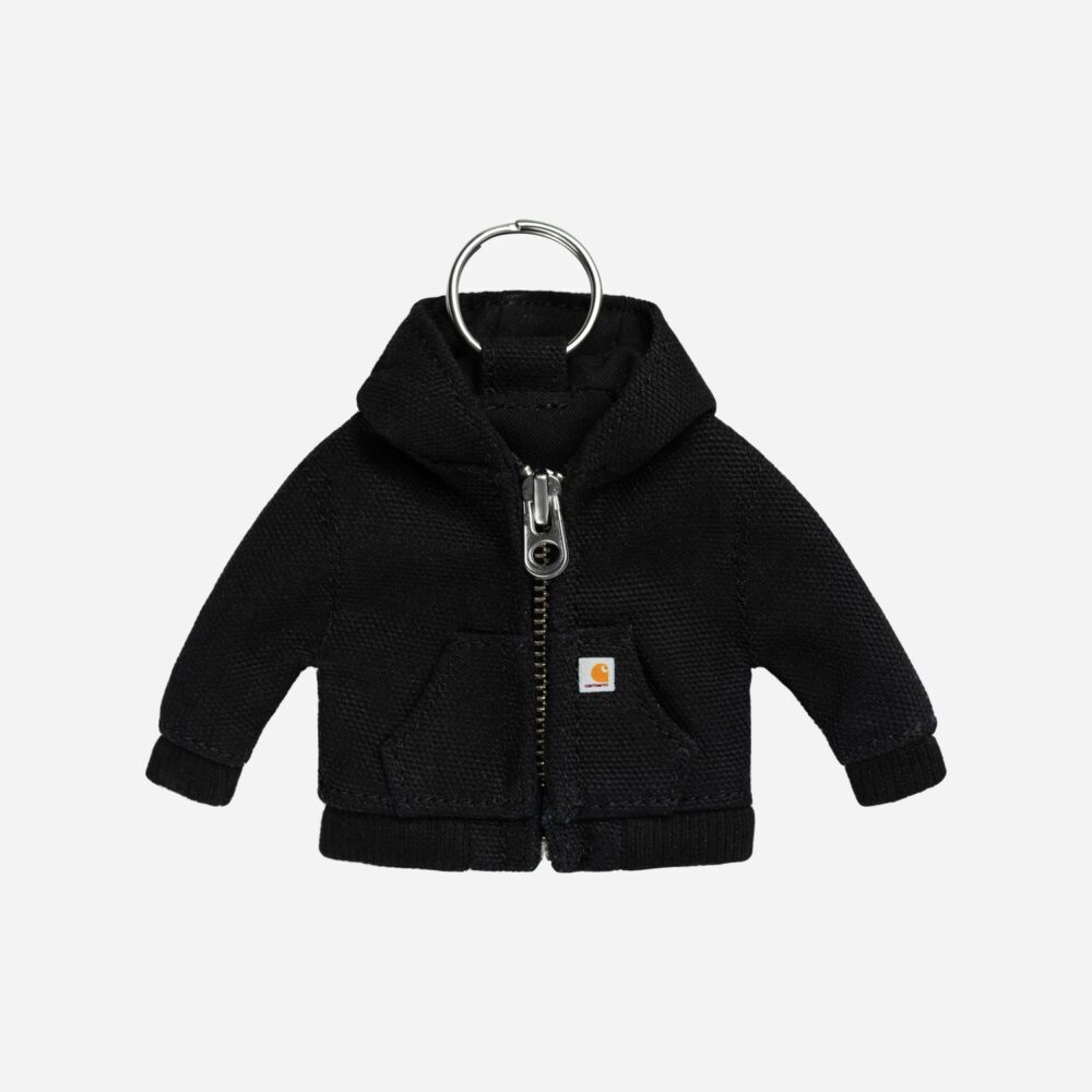 Carhartt WIP Mini Active Jacket Keychain - Black Carhartt WIP Mini Active Jacket Keychain - Black