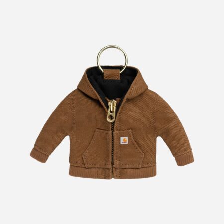 Carhartt WIP Mini Active Jacket Keychain - Hamilton Brown Carhartt WIP Mini Active Jacket Keychain - Hamilton Brown