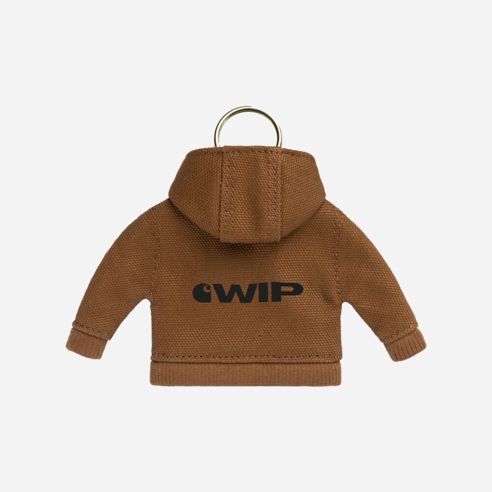 Carhartt WIP Mini Active Jacket Keychain - Hamilton Brown Carhartt WIP Mini Active Jacket Keychain - Hamilton Brown