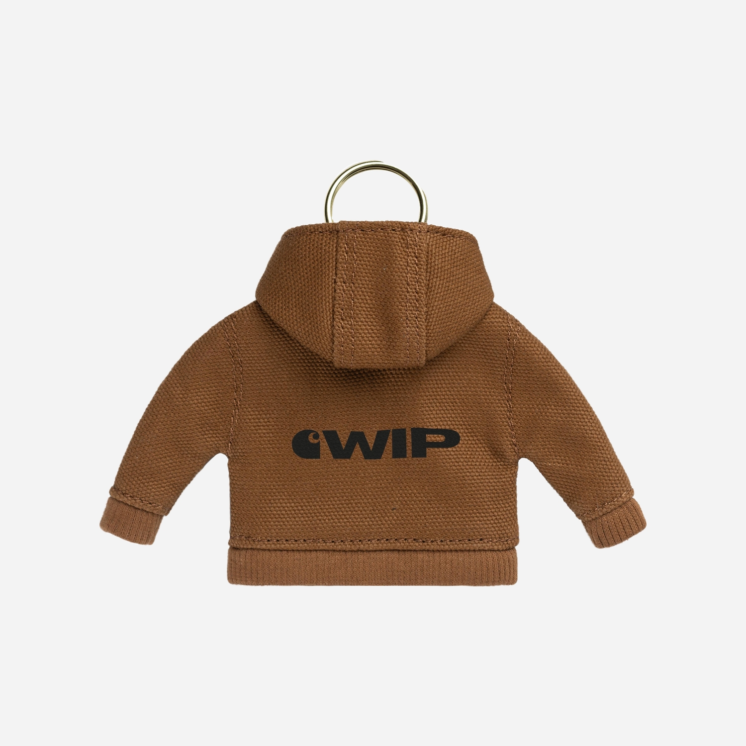 Carhartt WIP Mini Active Jacket Keychain - Hamilton Brown