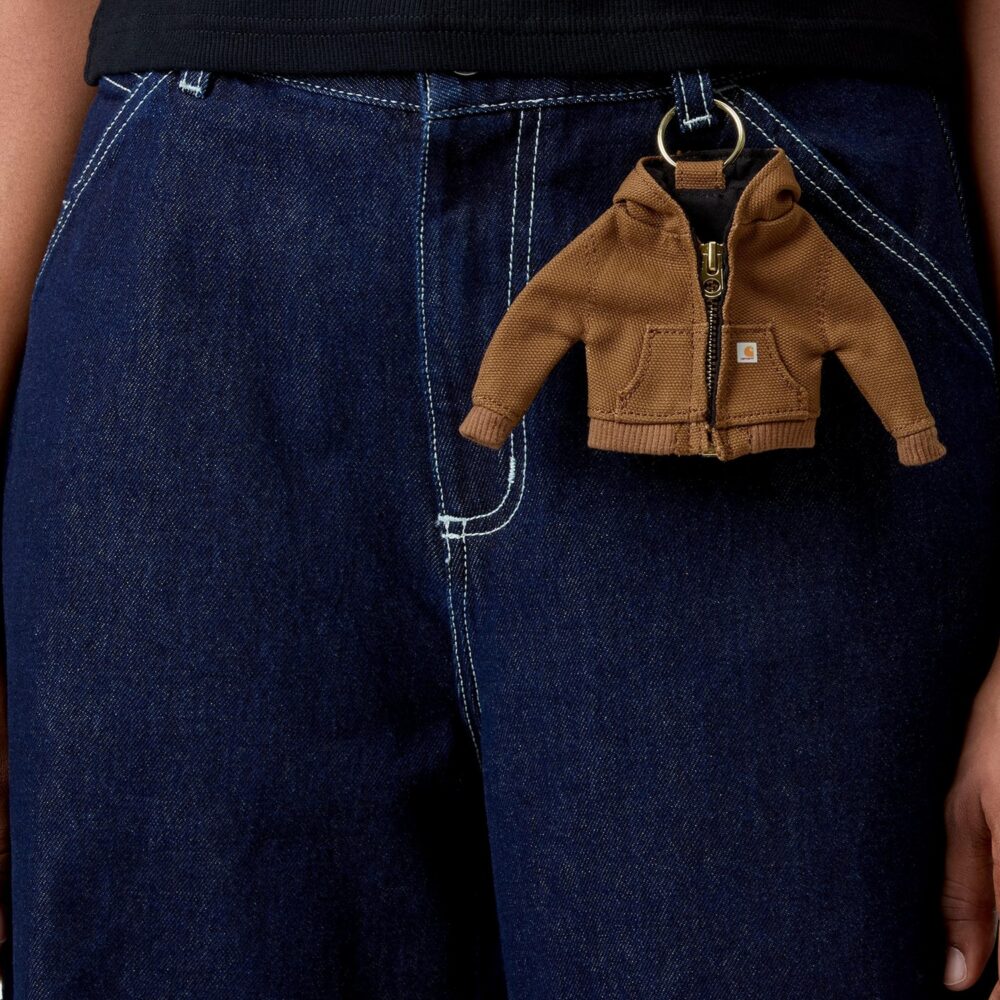 Carhartt WIP Mini Active Jacket Keychain - Hamilton Brown