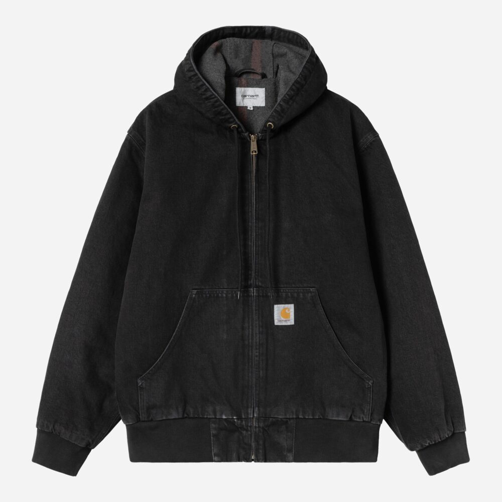 Carhartt WIP OG Active Jacket - Black/Stone Washed Carhartt WIP OG Active Jacket - Black/Stone Washed