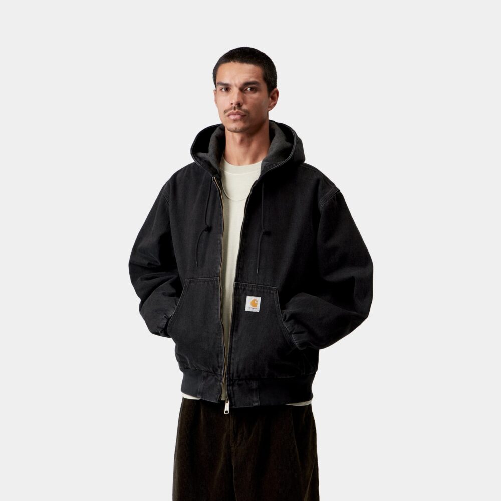 Carhartt WIP OG Active Jacket - Black/Stone Washed Carhartt WIP OG Active Jacket - Black/Stone Washed