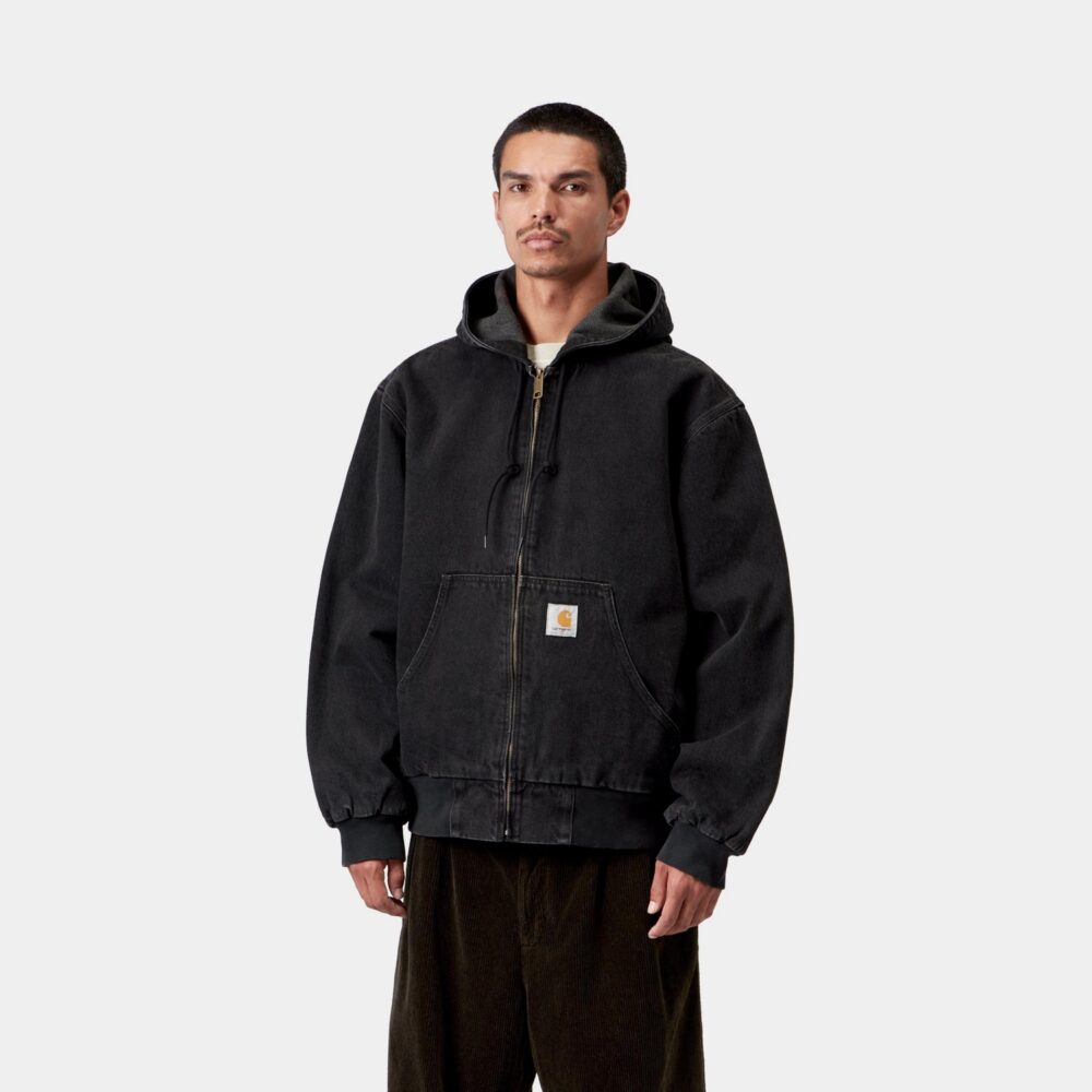 Carhartt WIP OG Active Jacket - Black/Stone Washed Carhartt WIP OG Active Jacket - Black/Stone Washed