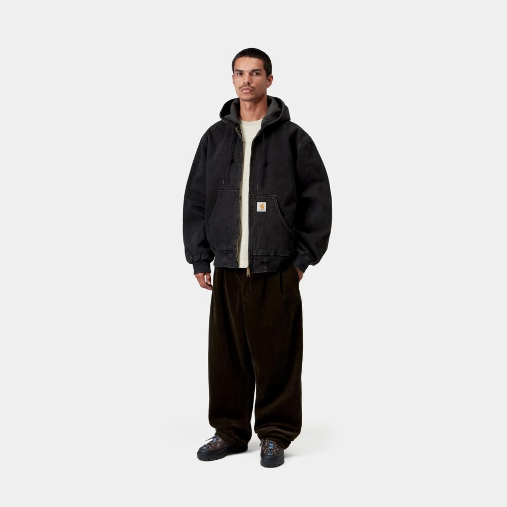 Carhartt WIP OG Active Jacket - Black/Stone Washed