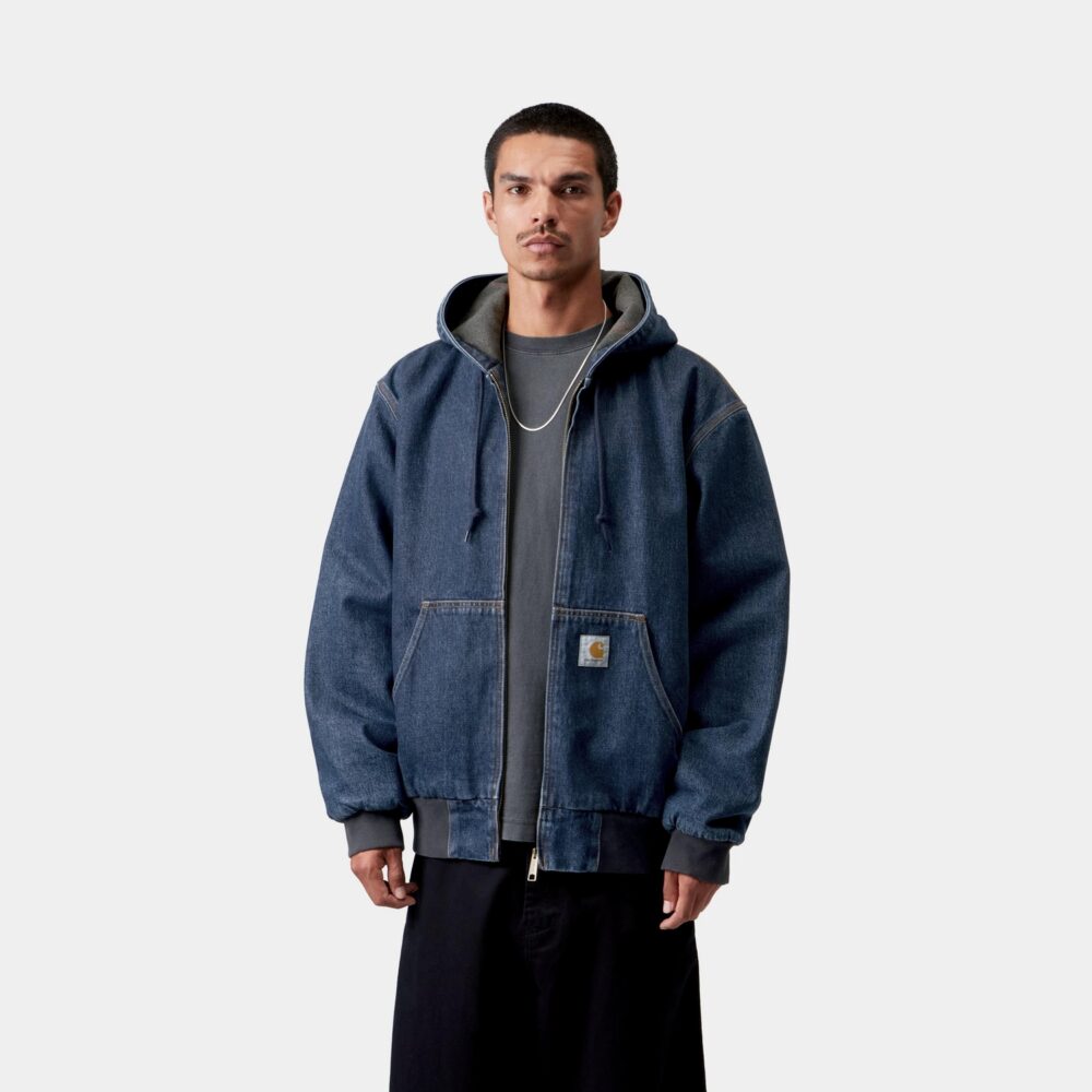 Carhartt WIP OG Active Jacket - Blue/Stone Washed Carhartt WIP OG Active Jacket - Blue/Stone Washed
