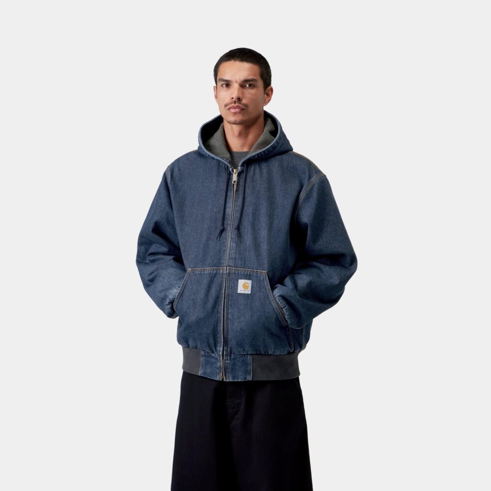 Carhartt WIP OG Active Jacket - Blue/Stone Washed Carhartt WIP OG Active Jacket - Blue/Stone Washed