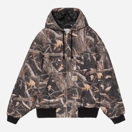 Carhartt WIP OG Active Jacket - Camo Feather Tree/Black/Heavy Stone Wash Carhartt WIP OG Active Jacket - Camo Feather Tree/Black/Heavy Stone Wash