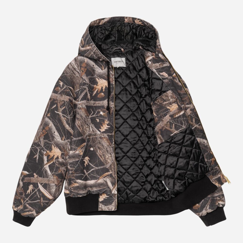 Carhartt WIP OG Active Jacket - Camo Feather Tree/Black/Heavy Stone Wash