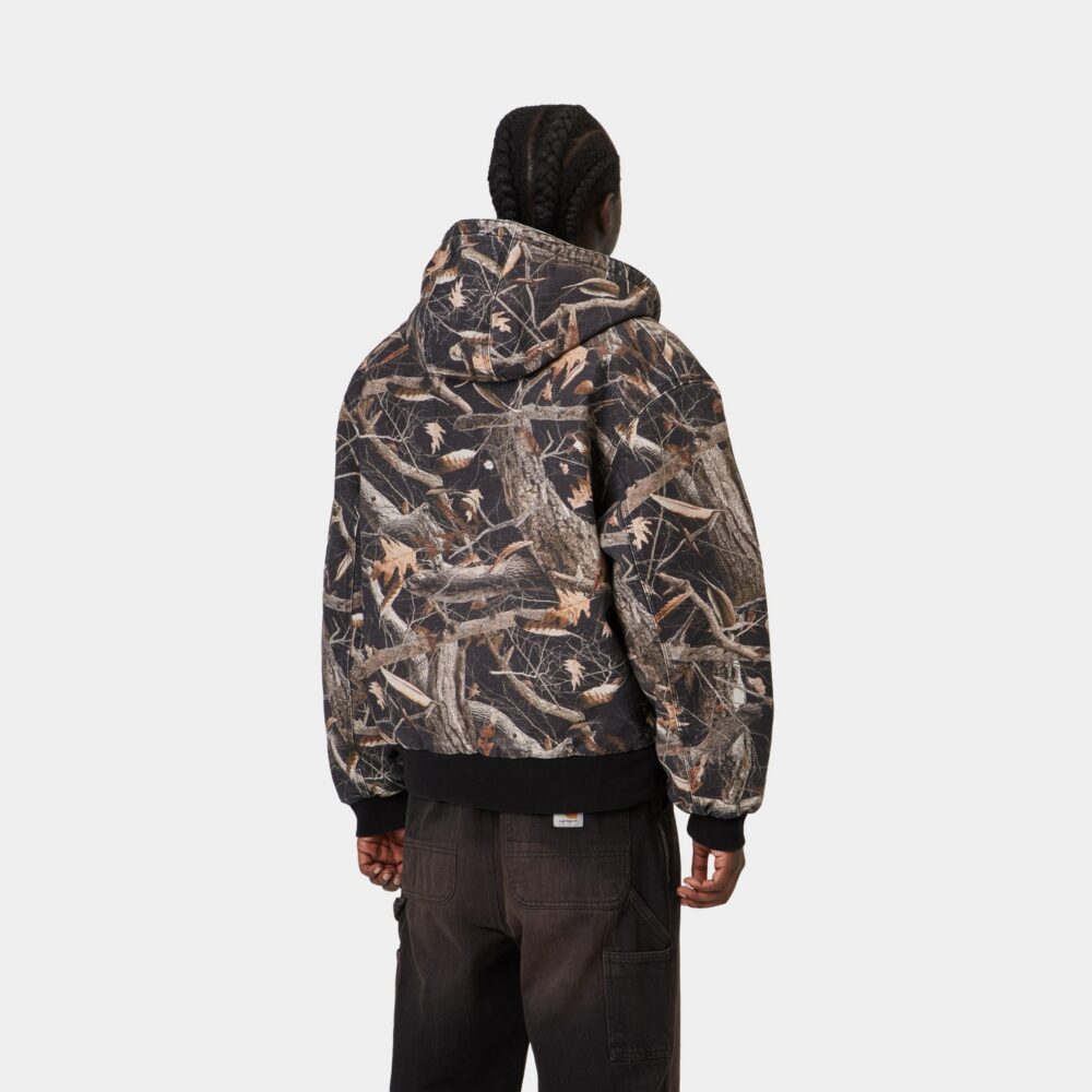 Carhartt WIP OG Active Jacket - Camo Feather Tree/Black/Heavy Stone Wash