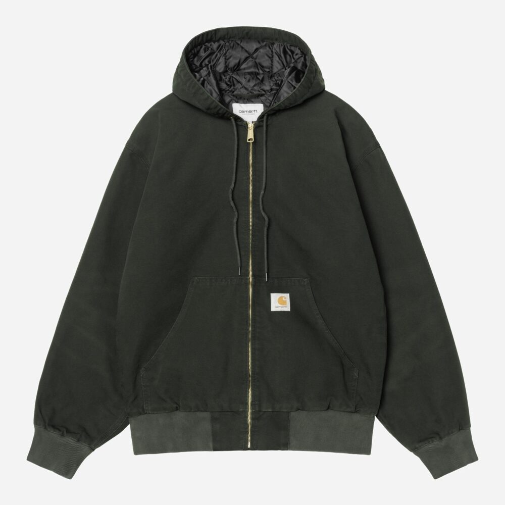 Carhartt WIP OG Active Jacket - Raven/Stone Canvas Carhartt WIP OG Active Jacket - Raven/Stone Canvas