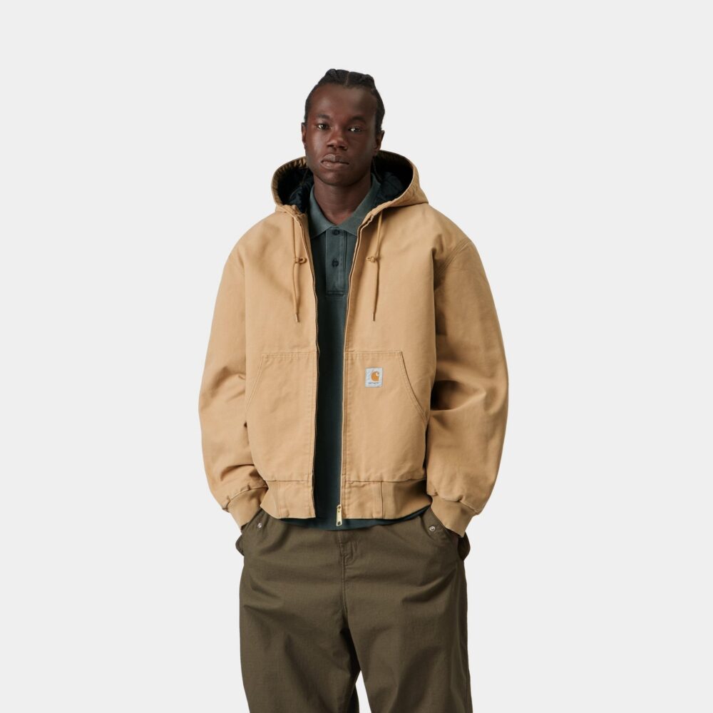 Carhartt WIP OG Active Jacket - WIP Dusty Hamilton/Stone Canvas