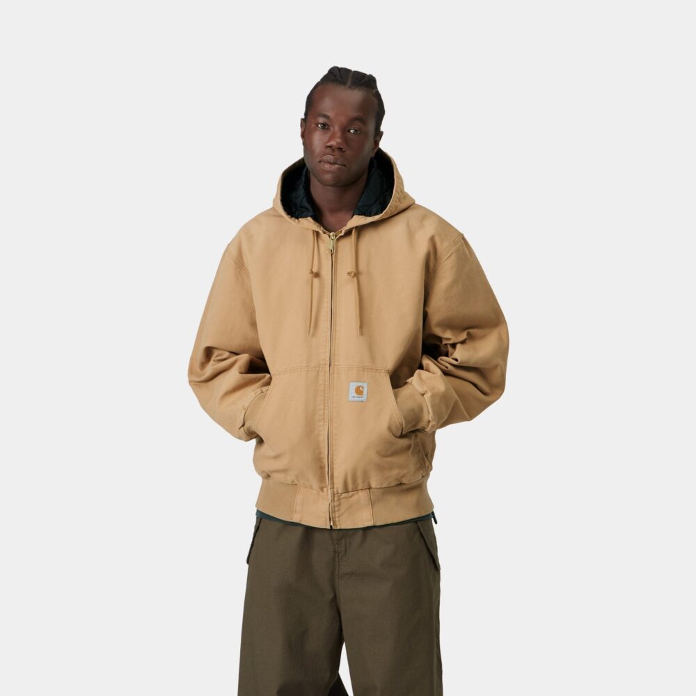 Carhartt WIP OG Active Jacket - WIP Dusty Hamilton/Stone Canvas