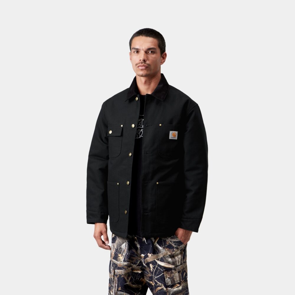 Carhartt WIP OG Chore Coat - Black/Black/Rigid