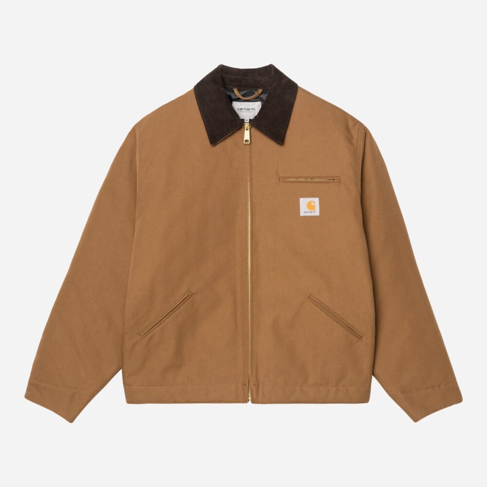 Carhartt WIP OG Detroit Jacket - WIP Hamilton Brown/Tobacco/Rigid