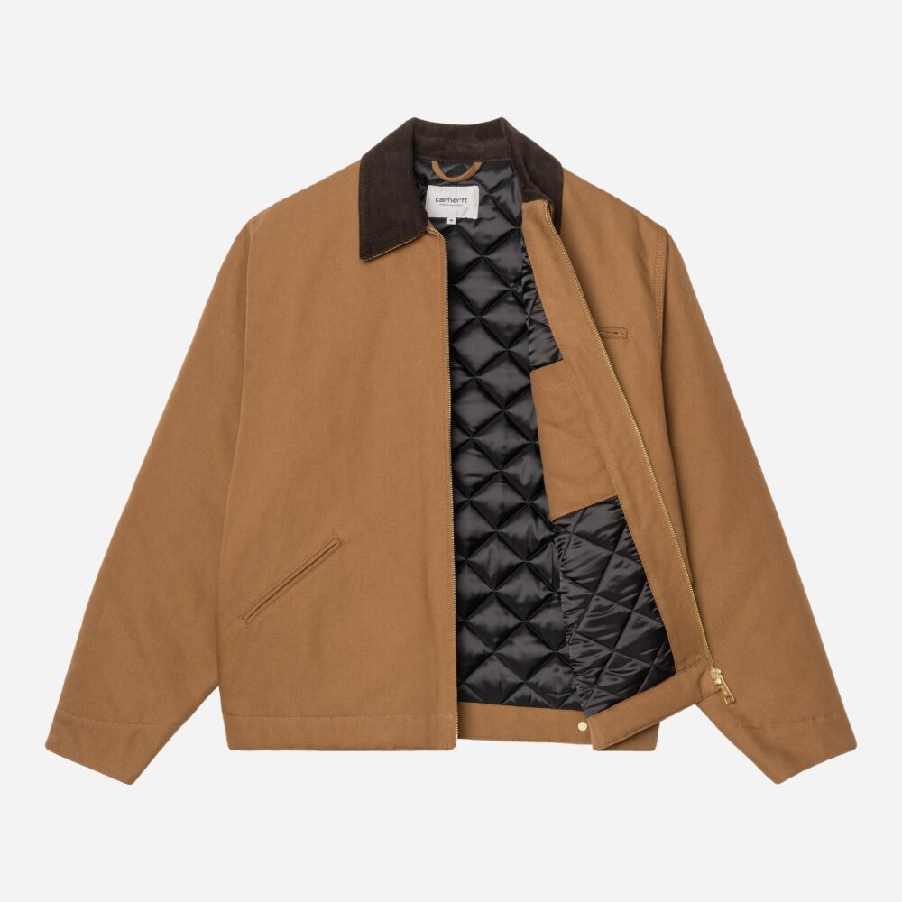 Carhartt WIP OG Detroit Jacket - WIP Hamilton Brown/Tobacco/Rigid