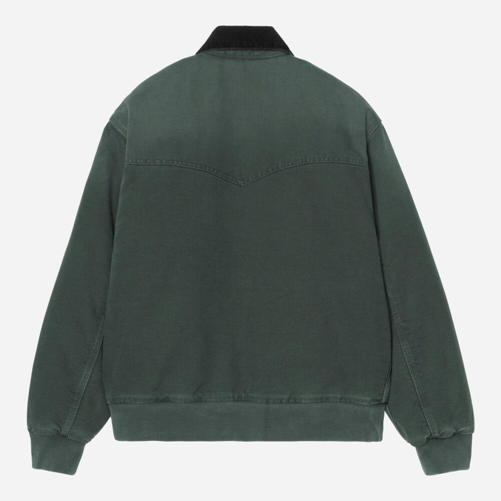 Carhartt WIP OG Santa Fe Jacket - Raven/Black Stone Canvas (AU26) Carhartt WIP OG Santa Fe Jacket - Raven/Black Stone Canvas (AU26)