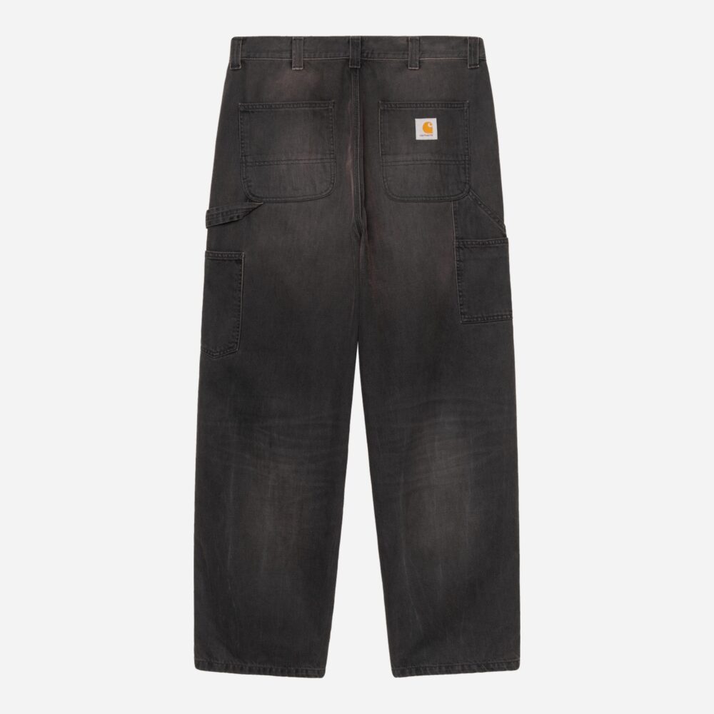 Carhartt WIP OG Single Knee Denim Pant - Black/Tobacco Used Wash