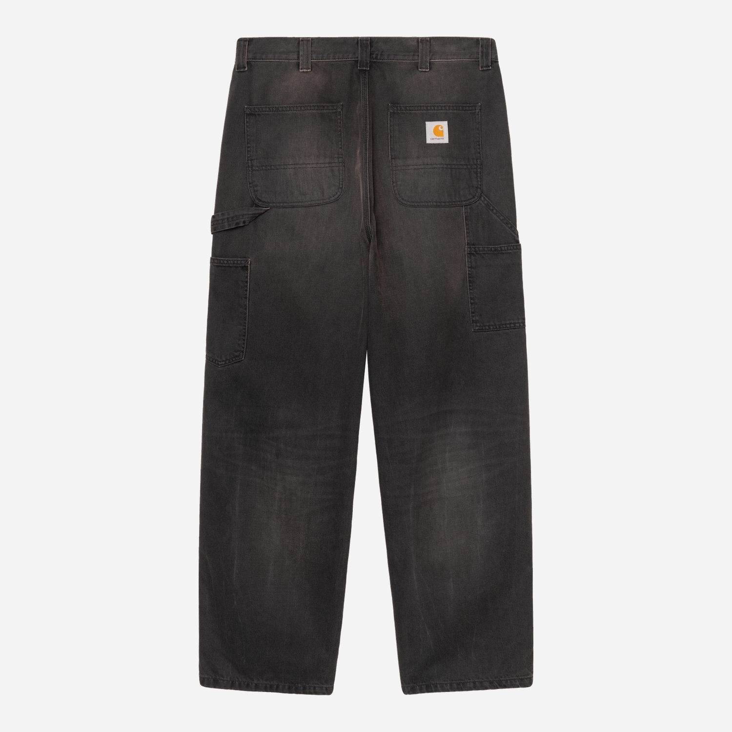 Carhartt WIP OG Single Knee Denim Pant - Black/Tobacco Used Wash