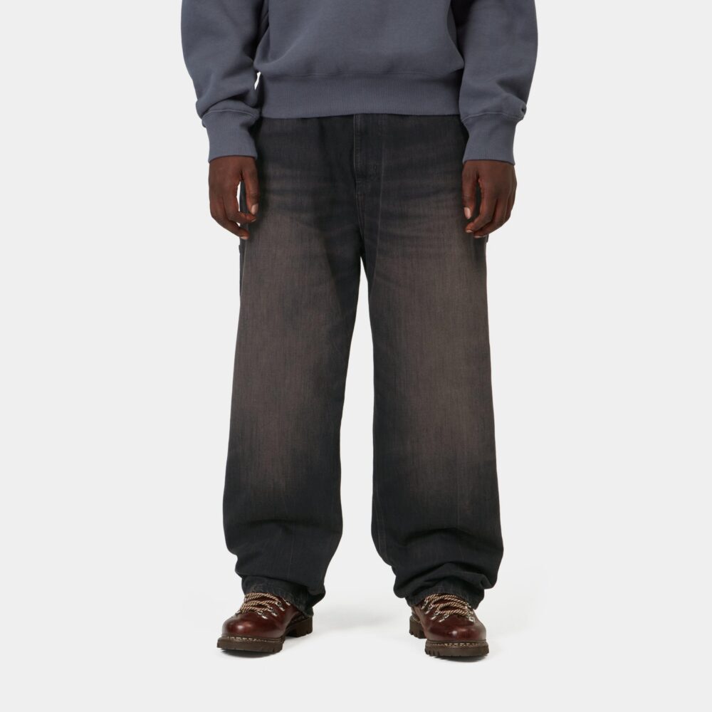 Carhartt WIP OG Single Knee Denim Pant - Black/Tobacco Used Wash