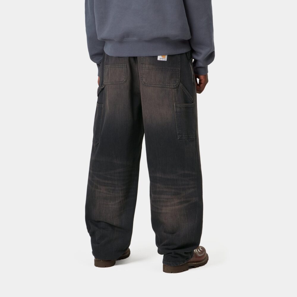 Carhartt WIP OG Single Knee Denim Pant - Black/Tobacco Used Wash