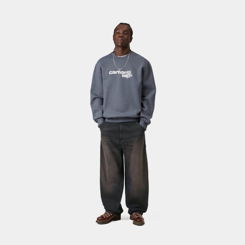 Carhartt WIP OG Single Knee Denim Pant - Black/Tobacco Used Wash