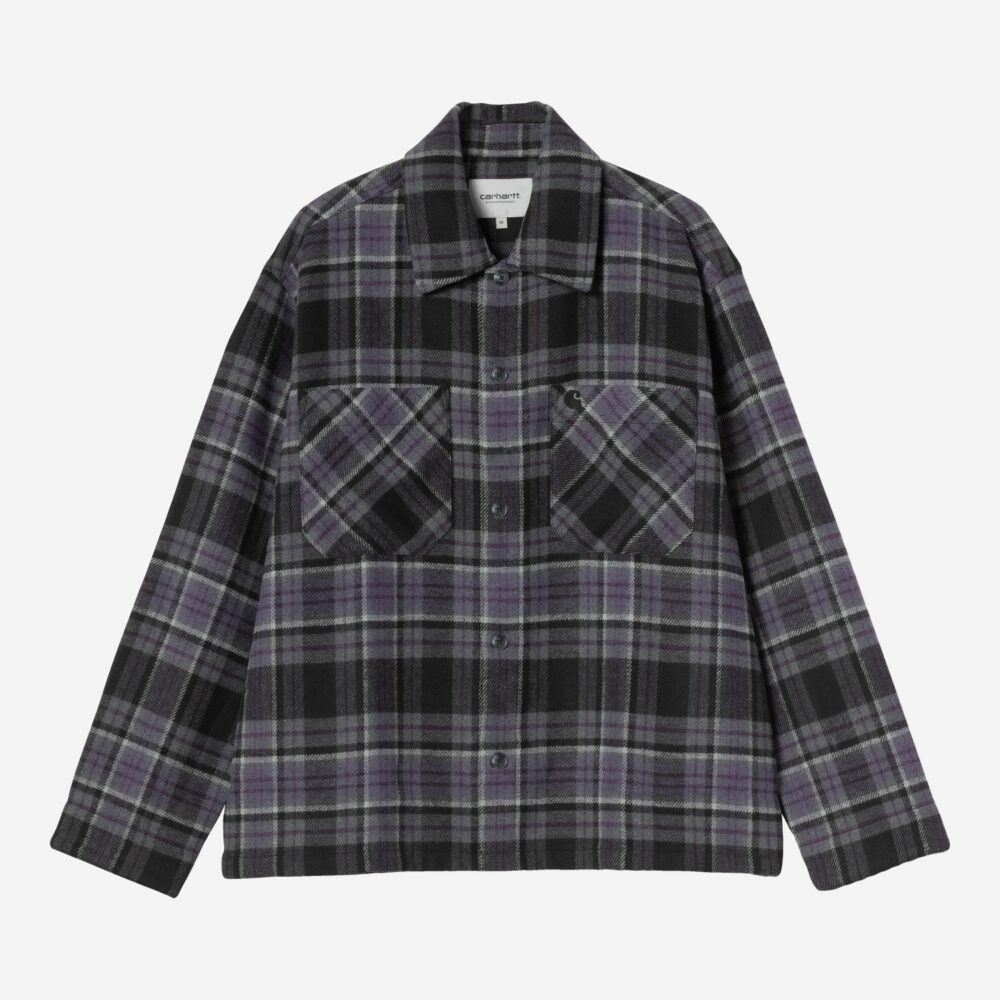 Carhartt WIP Parson Shirt - Parson Check/WIP Dusty Hamilton Carhartt WIP Parson Shirt - Parson Check/WIP Dusty Hamilton