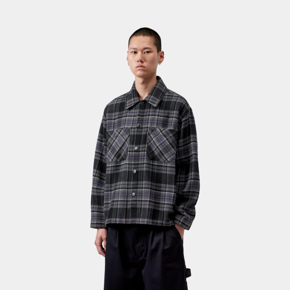 Carhartt WIP Parson Shirt - Parson Check/WIP Dusty Hamilton Carhartt WIP Parson Shirt - Parson Check/WIP Dusty Hamilton