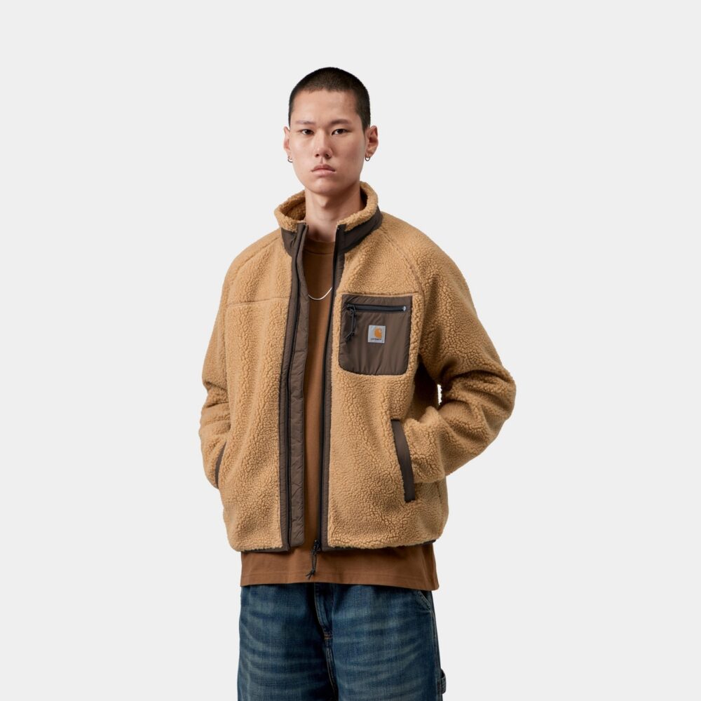 Carhartt WIP Prentis Fleece Liner - WIP Dusty Hamilton/Tobacco