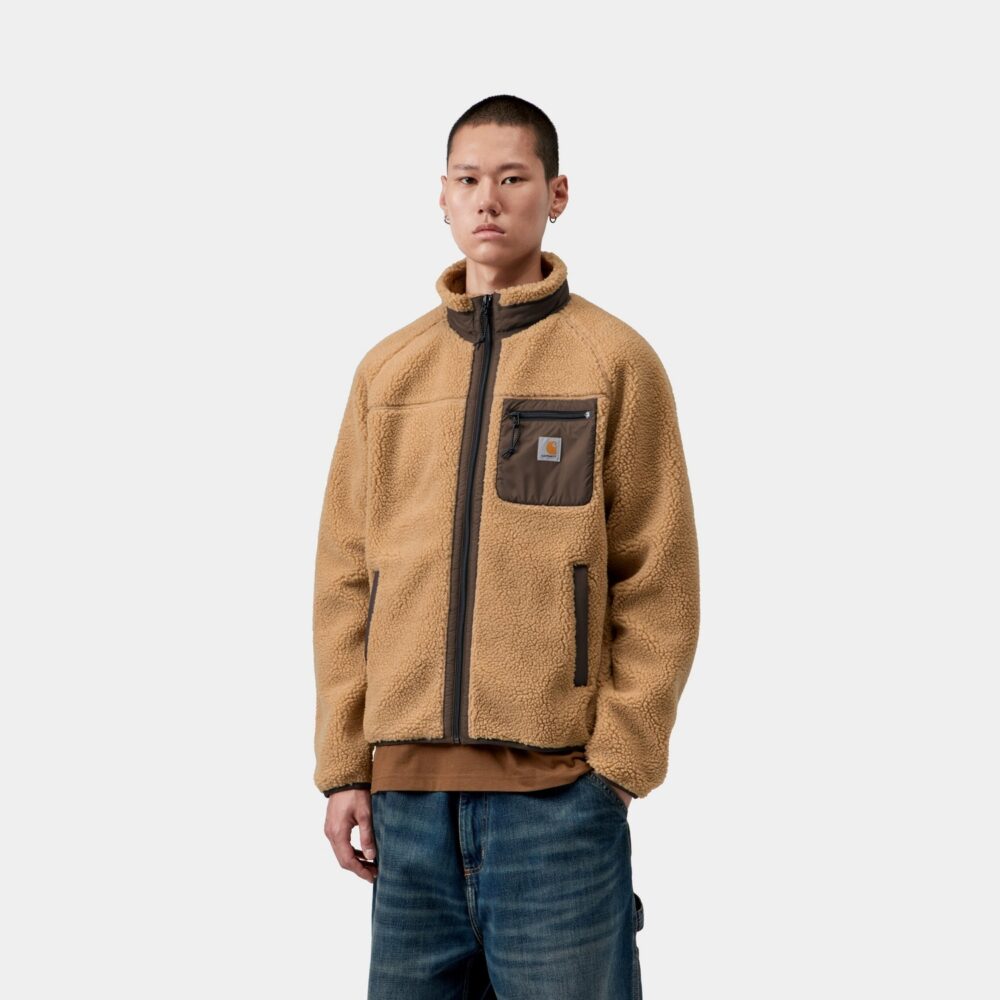 Carhartt WIP Prentis Fleece Liner - WIP Dusty Hamilton/Tobacco