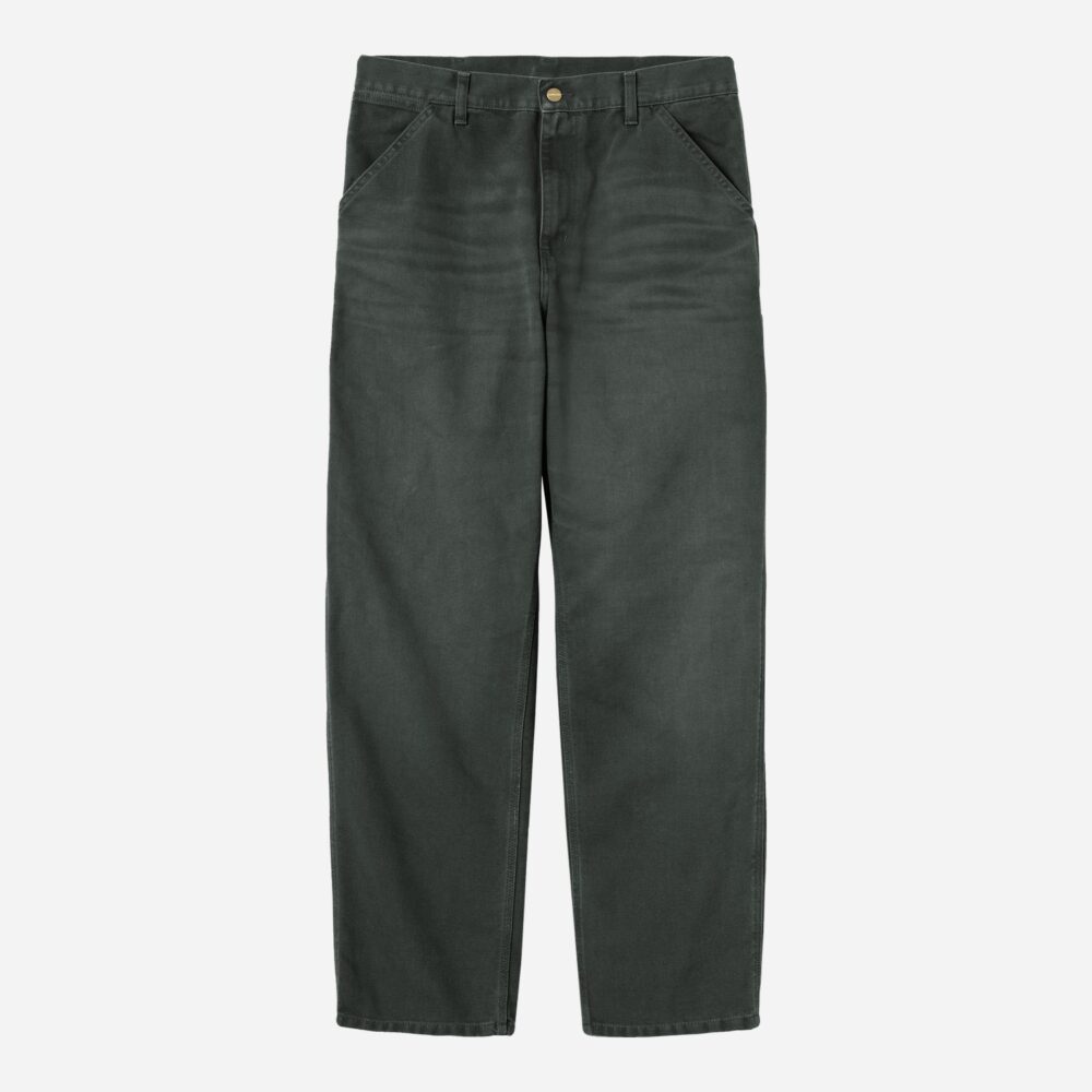 Carhartt WIP Single Knee Pant - Raven/Stone Canvas