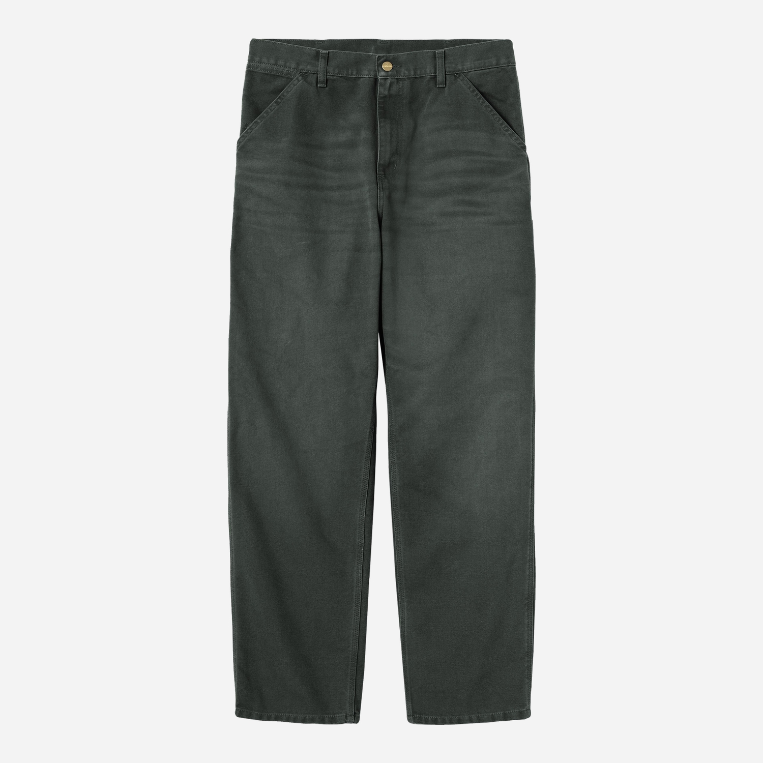 Carhartt WIP Single Knee Pant - Raven/Stone Canvas