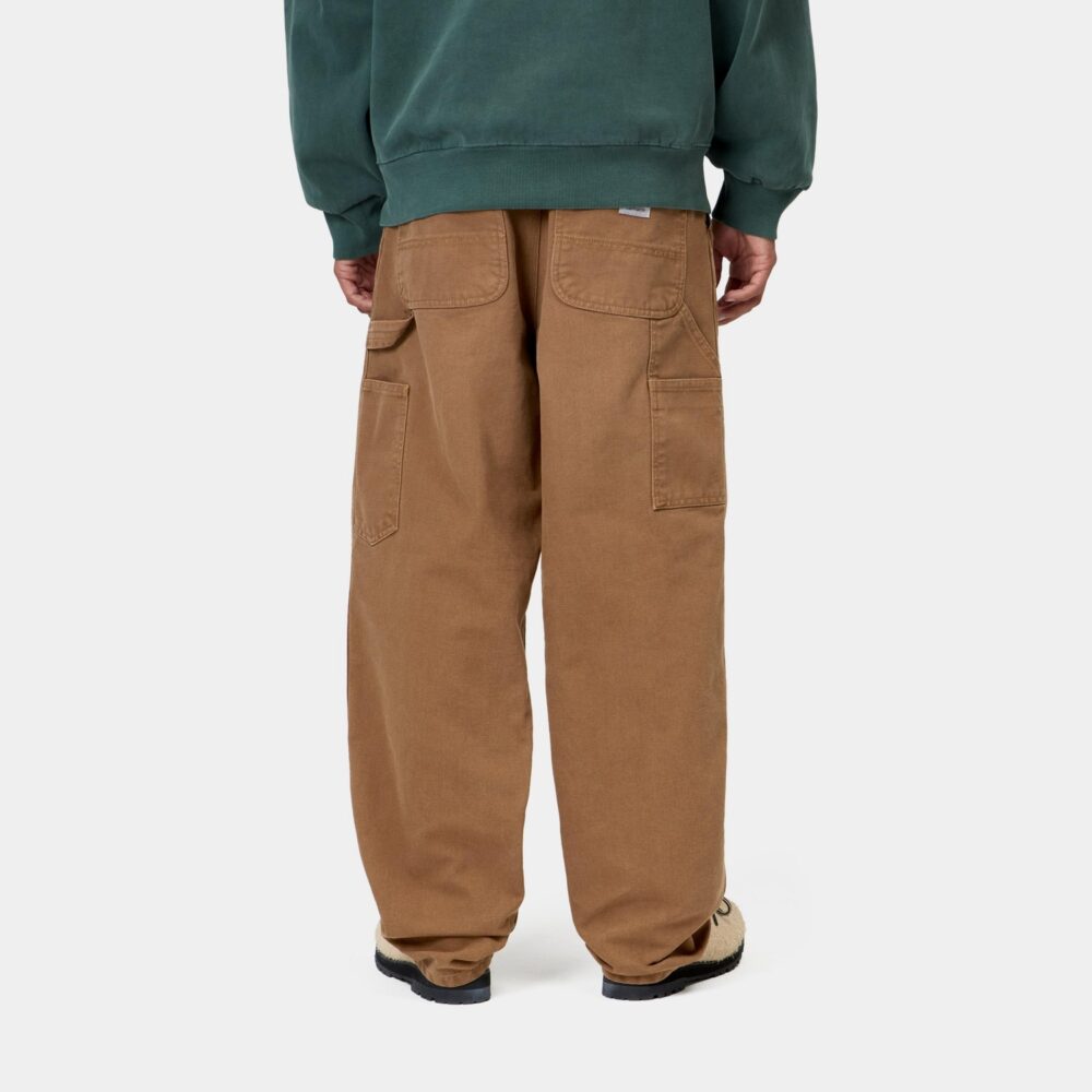Carhartt WIP Single Knee Pant - WIP Hamilton Brown/Stone Canvas Carhartt WIP Single Knee Pant - WIP Hamilton Brown/Stone Canvas