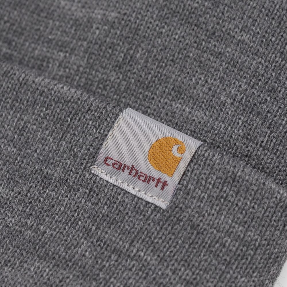 Carhartt WIP Stratus Low Beanie - Dark Grey Heather