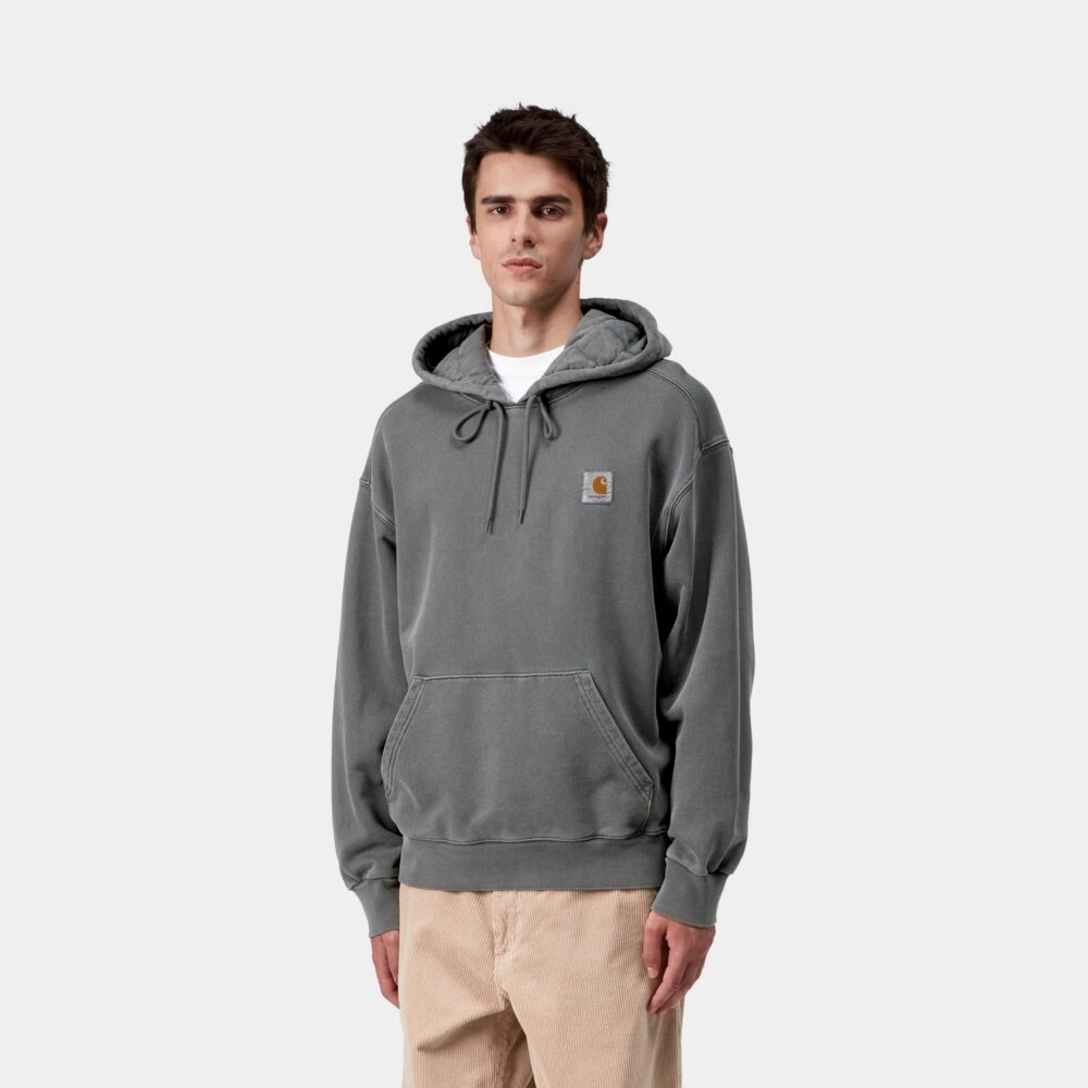 Carhartt WIP Vista Hoodie - Black/Garment Dyed Carhartt WIP Vista Hoodie - Black/Garment Dyed