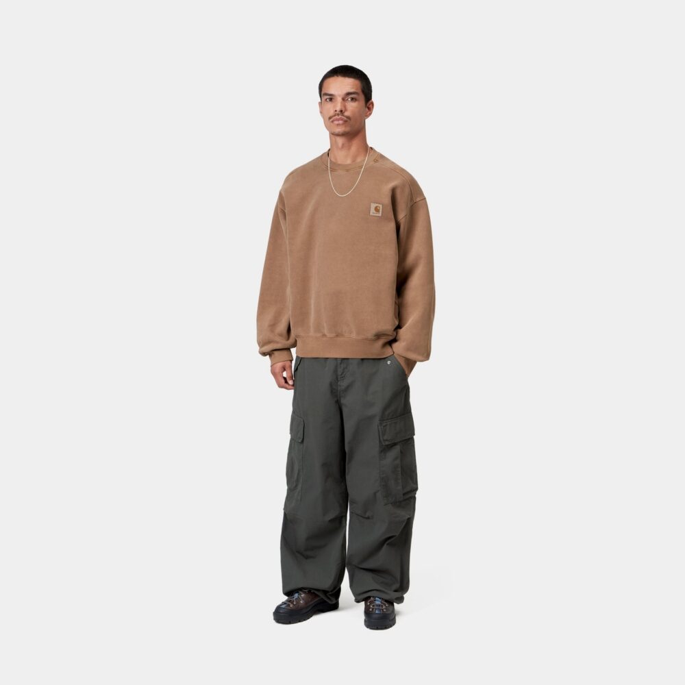 Carhartt WIP Vista Sweatshirt - WIP Hamilton Brown/Garment Dyed