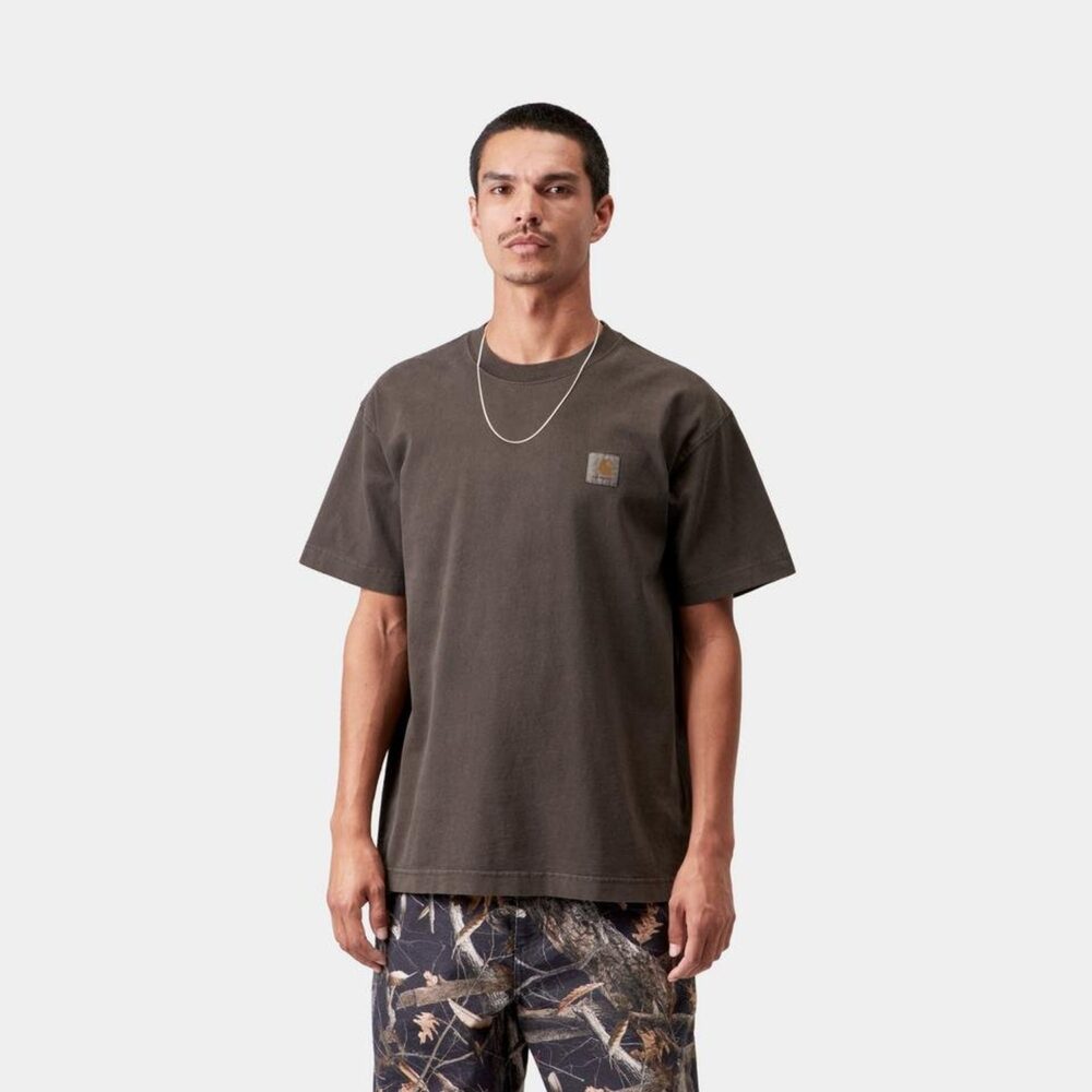 Carhartt WIP Vista Tee - Tobacco/Garment Dyed