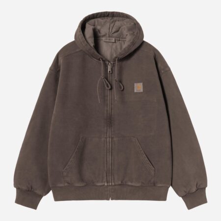 Carhartt WIP Vista Zip Hoodie - Tobacco/Garment Dyed Carhartt WIP Vista Zip Hoodie - Tobacco/Garment Dyed