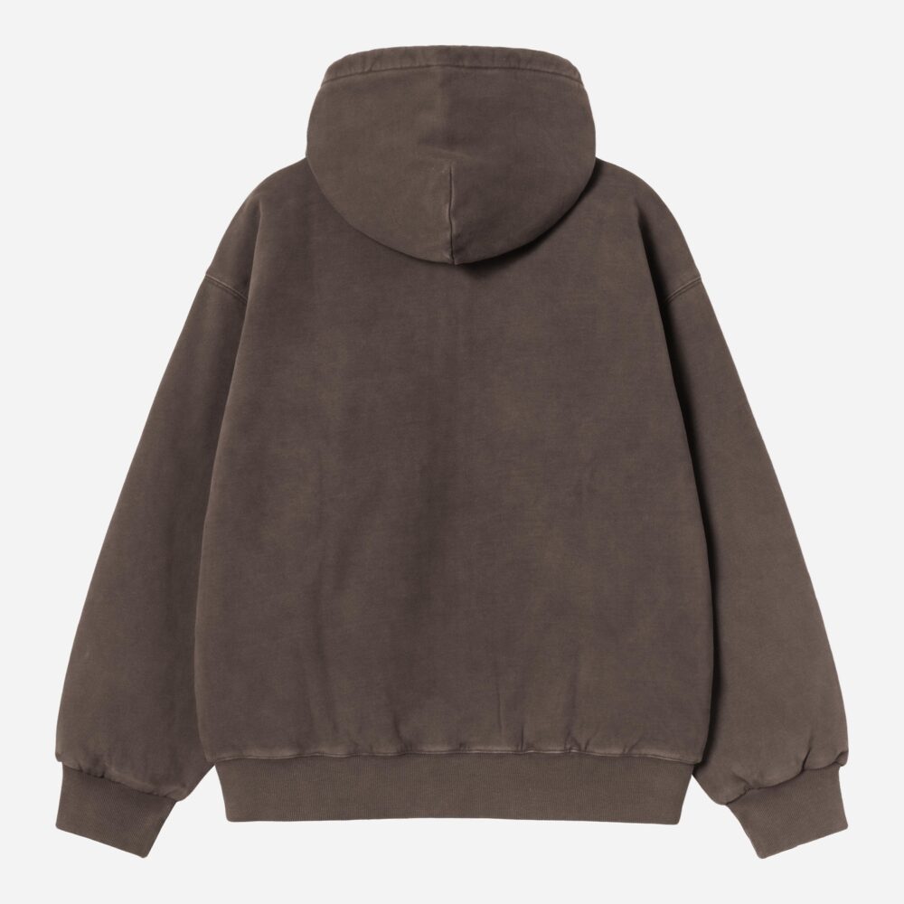 Carhartt WIP Vista Zip Hoodie - Tobacco/Garment Dyed Carhartt WIP Vista Zip Hoodie - Tobacco/Garment Dyed