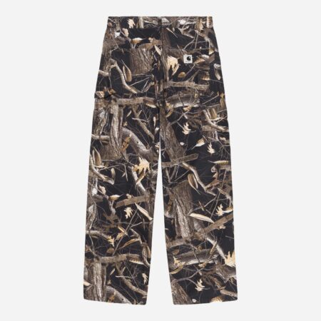 Carhartt WIP Women's Brandon Single Knee Pant - Camo Feather Tree/Black