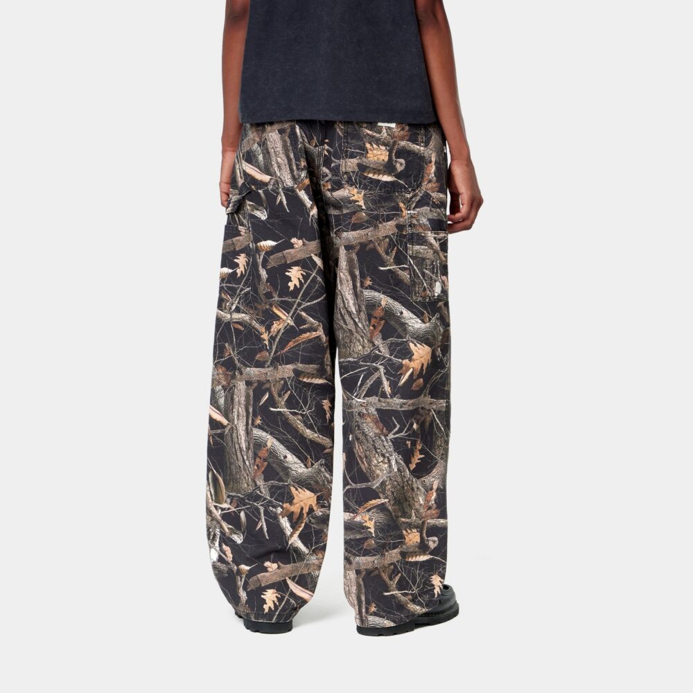 Carhartt WIP Women's Brandon Single Knee Pant - Camo Feather Tree/Black