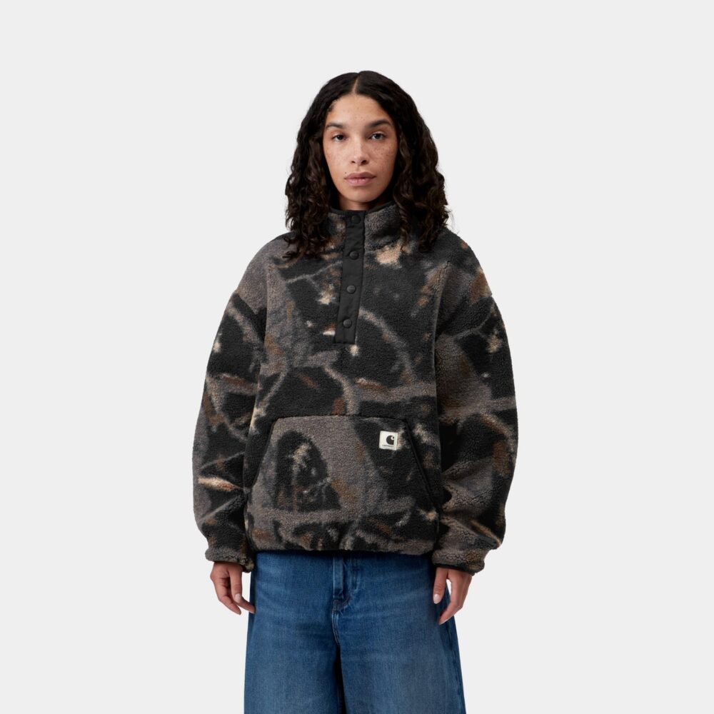 Carhartt WIP Women's Elliot Fleece Liner - Camo Feather Tree/Black Carhartt WIP Women's Elliot Fleece Liner - Camo Feather Tree/Black